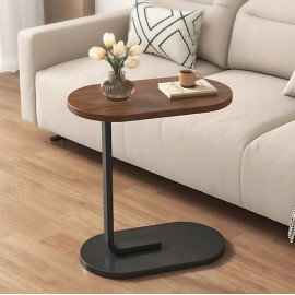 Masuta de cafea cu picior pentru pat/canapea, maro 40 x 28 x 55.5 cm