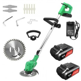 Motocoasa Electrica 48V cu 2 Acumulatori, 3 Unghiuri Taiere si Disc 110mm – Putere si Precizie in Gradina