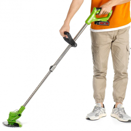 Motocoasa electrica 48V, 4000 mAh, 18000 RPM, cu acumulatori